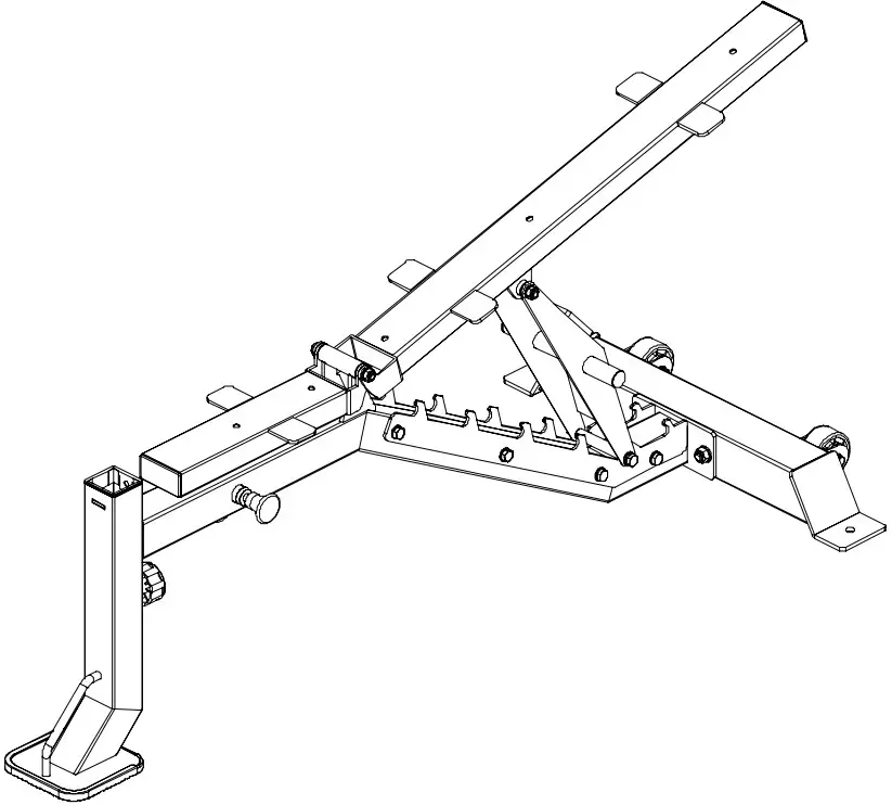 FORCE F MR FID V2 FID Bench with Arm and Leg Developer - ASSEMBLY 6