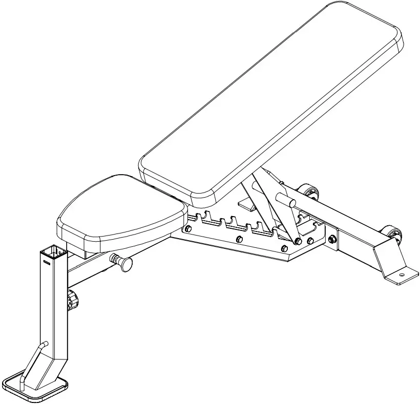 FORCE F MR FID V2 FID Bench with Arm and Leg Developer - ASSEMBLY 8