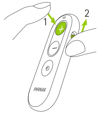 Pairing the Phonak RemoteControl with your hearing aids 