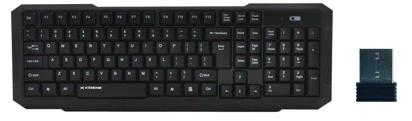 XTREME-XCA2-1013-BLK-Wireless-Keyboard-1