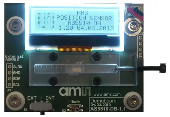 ams AS5510 10 bit Linear Incremental Position Sensor