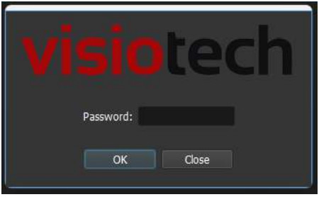 COMVISION Visiotech VC-1 Pro Cam Manager Windows Application - prompted to logon