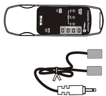 Channel Vision A4603 4-input 6-zone Matrix AV Controller-fig-3