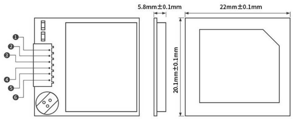 EBYTE E108 GN Series Multi Mode Satellite Positioning and Navigation Module - pins definition 2