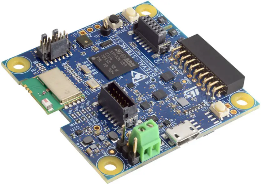 STMicroelectronics UM3098 Industrial Analog Microphone Array Expansion for STWIN - STWIN core system board