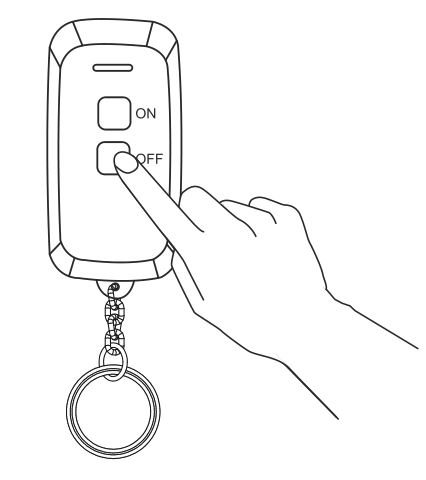 dewenwils HRLS11J Remote Control Light Socket - Press the program button on the receiver for 3 seconds until the indicator