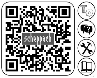 scheppach 8T Log Splitter - qr code
