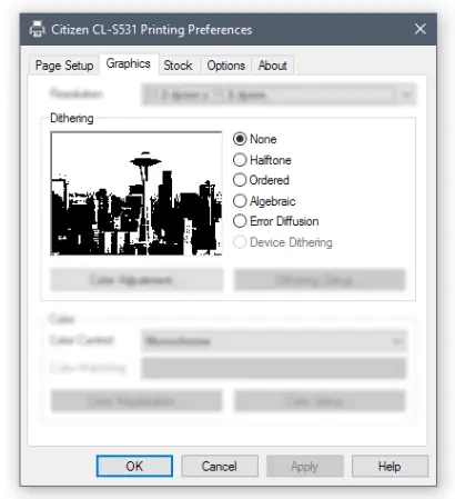 ticketSource Thermal Ticket Print Server - Graphics