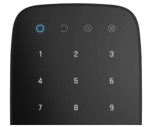 AJAX-WH-System-Keypad-Wireless-Touch-Keyboard-fig-5