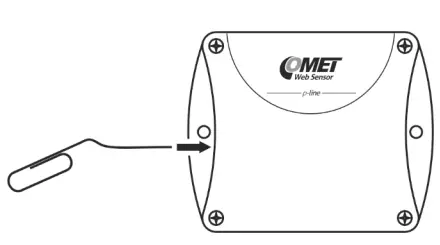 COMET SYSTEM P8510 Web Sensor Ethernet Remote Thermometer - Web Sensor4