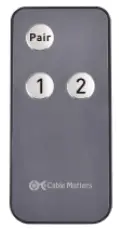 Cable Matters 201075 USB-C KVM Dock with Remote Control - Remote