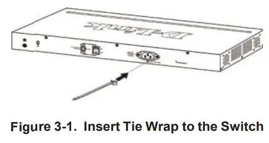 Installing Power Cord Retainer