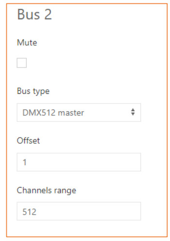 DALC NET DGM02 Server Gateway - BUS CONFIGURATION 1
