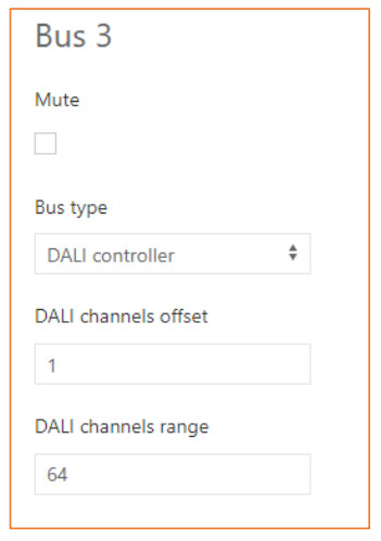 DALC NET DGM02 Server Gateway - BUS CONFIGURATION 2