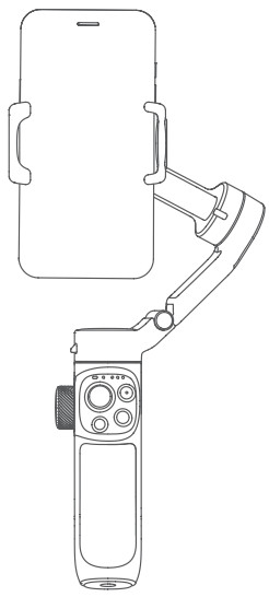 FeiyuTech VB4 3 Axis Handheld Gimbal for Smartphone - Standard mode