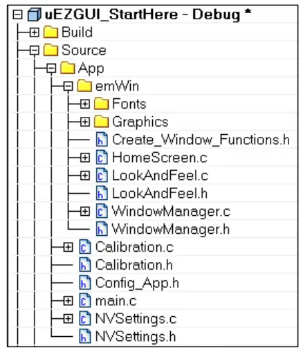  Developing a Simple GUI Application with emWin
