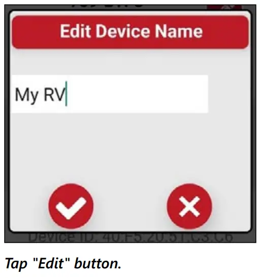 Edit Device Name