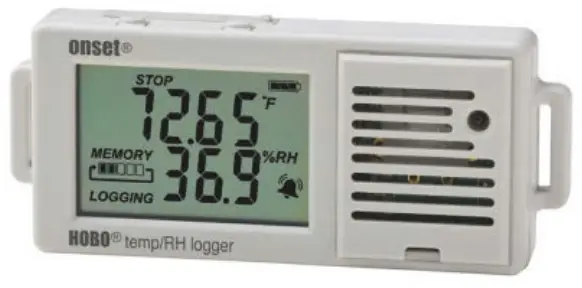 HOBO UX100 003M Temperature Relative Humidity Data Logger