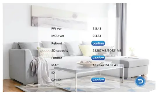 Intelink INT17WSK Video Intercom System Kit - microSD card