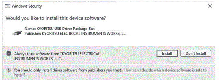 KYORITSU-5001-Series-PC-Software-for-Logger-FIG-13