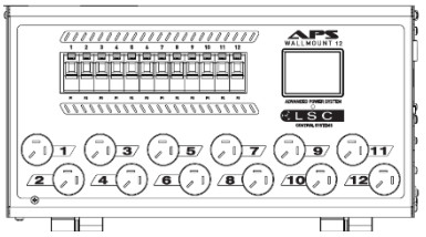 LSC APS 12 Channel Advanced Power System - Australian sockets 1