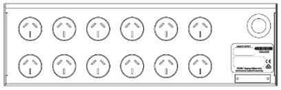 LSC APS 12 Channel Advanced Power System - sockets 1