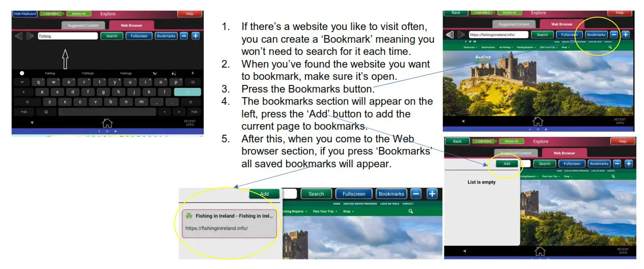 Origin ACORN Connecting Generations - Creating Bookmarks