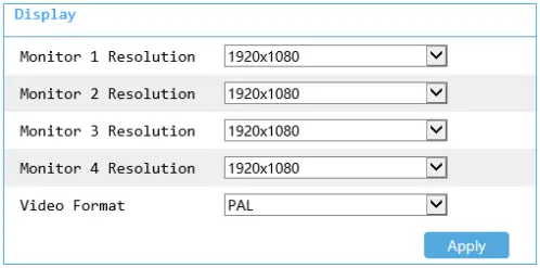 PROVISION-ISR DEC-0104(1U) Ossia VMS Decoder - Display