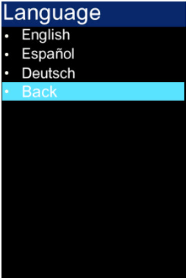 TRUCKRUN CC03 TFT Screen Display - Select Language