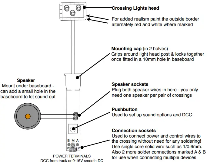 Train-Tech-LC10P Level-Crossing Light-and-Sound Set (1)