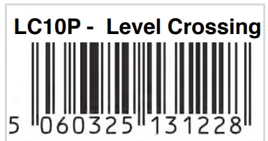 Train-Tech-LC10P Level-Crossing Light-and-Sound Set 10