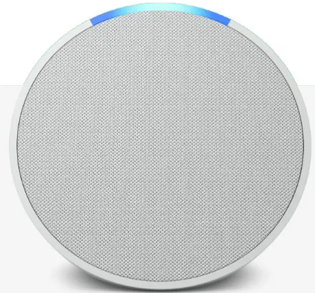amazon basics Echo Pop 1st Gen Smart Speaker - materials.