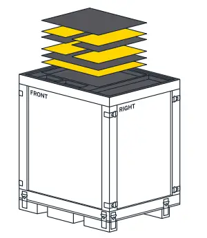 Disassemble Crate And Remove Robot 