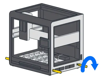 Disassemble Crate And Remove Robot 