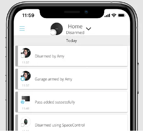 AJAX Hub 2 Plus Tag and Pass Security System 5