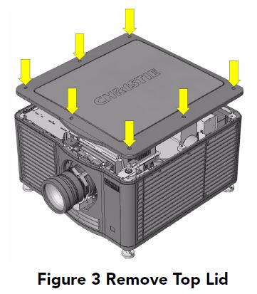 CHRISTIE-CP2000-ZX-Projector-Processor-Control-Module-fig-3