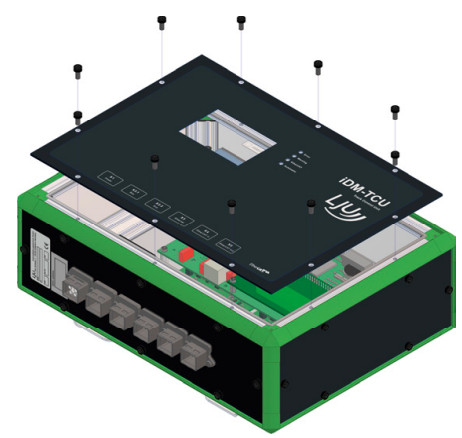 CONDUCTIX Wampfler iDM-TCU Track Control Unit - connected