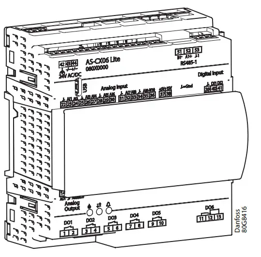 Danfoss AS-CX06 Lite Programmable Controller