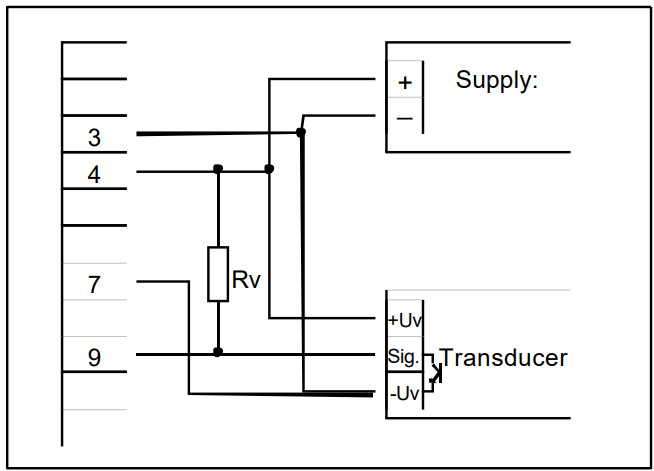 GREISINGER GIA 20 EB Microprocessor Controlled Display Monitor - Connecting a frequency- or rotation-signal 6