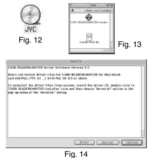 JVC HC-CW1F Card Reader Writer - UNINSTALLATION OF SOFTWARE