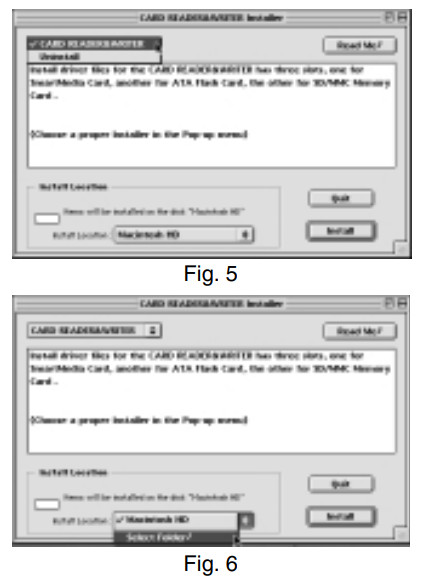 JVC HC-CW1F Card Reader Writer - displayed folder