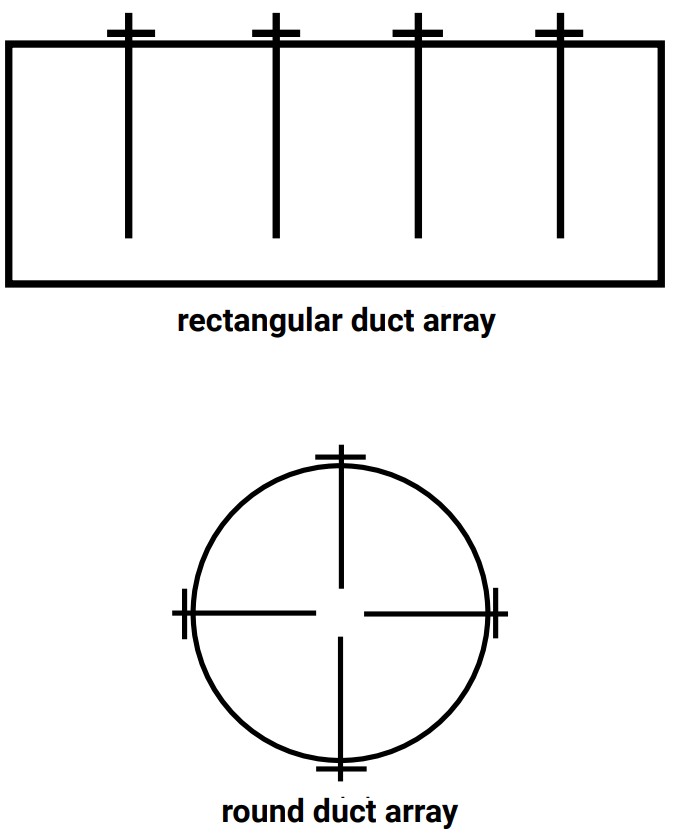 KMC BAC-5901C(E)-AFMS Airflow Measurement System - Arrangement in Parallel Array 1