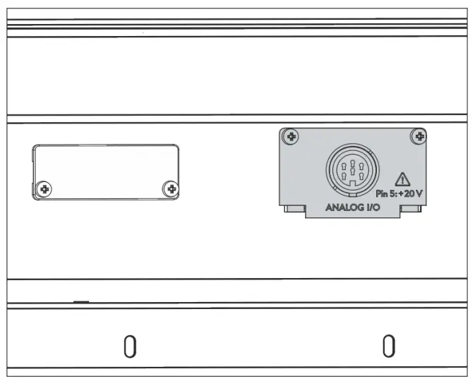 Securing the cover (schematic diagram)