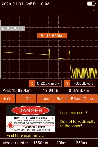 Pro sKit MT-7612 Multi Function Optical Time Domain Reflectometer - c6