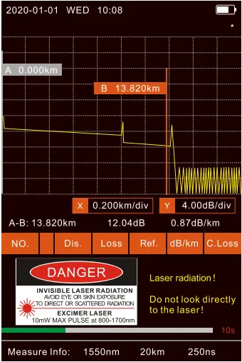 Pro sKit MT-7612 Multi Function Optical Time Domain Reflectometer - c7