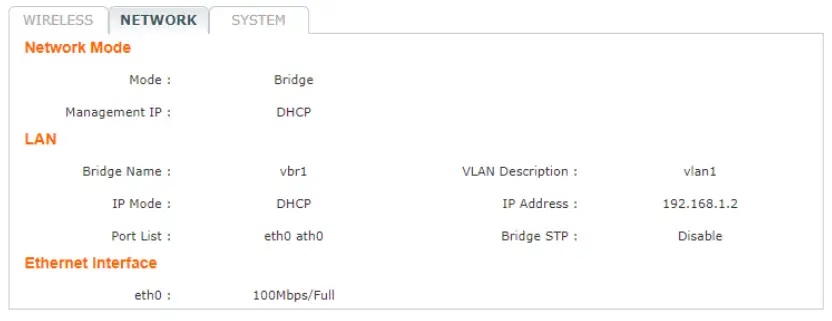 Wireless 1 (2, 3 and 4 only appear in the AP). The device can support up to 4 wireless services 1 to 4