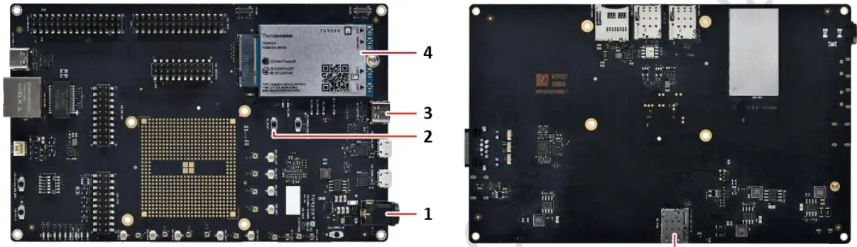 Thundercomm T62M DK Board Development Kit - Interface List
