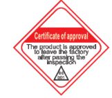 Vulcano Aroma Diffuser Humidifier User Manual - Certificated of Approval