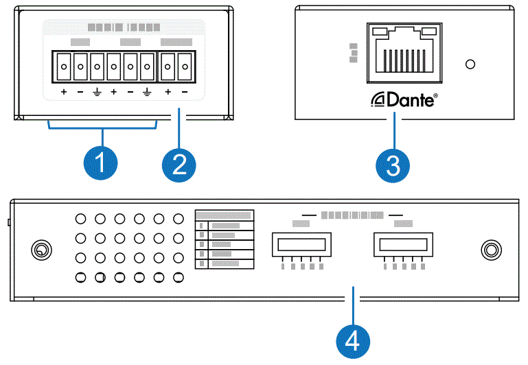 infobit-DP-T-22 2CH-Analog-Audio-To-Dante-Encoder-fig-1