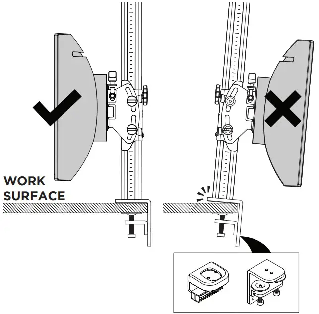 ATDEC AWM-BT Mounting Bracket for Monitor - display 3